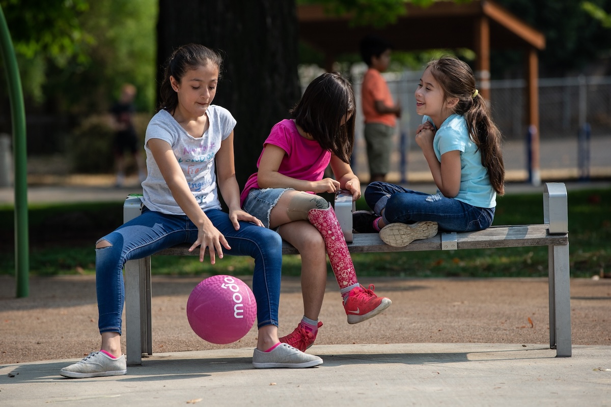 Trail Blazers team members helping their community