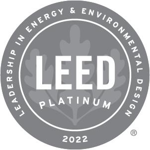 LEED Platinum Certification Badge